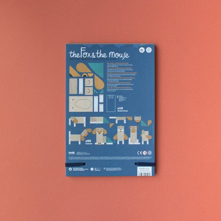 Wooden Toy - THE FOX & THE MOUSE