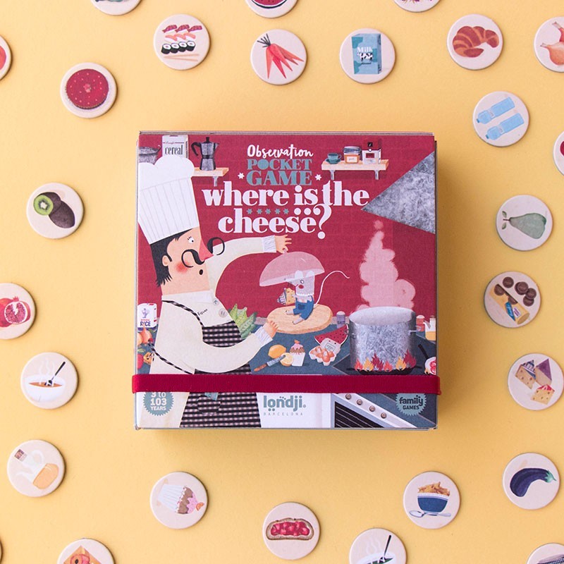 Pocket Game - WHERE IS THE CHEESE?