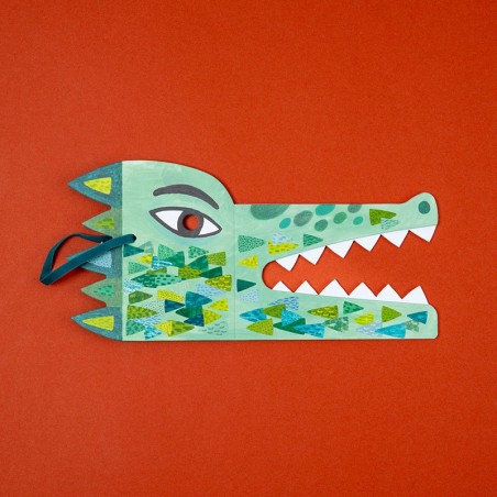 Activity - BE WILD! CROCODILE Mask&Stickers *NEW*