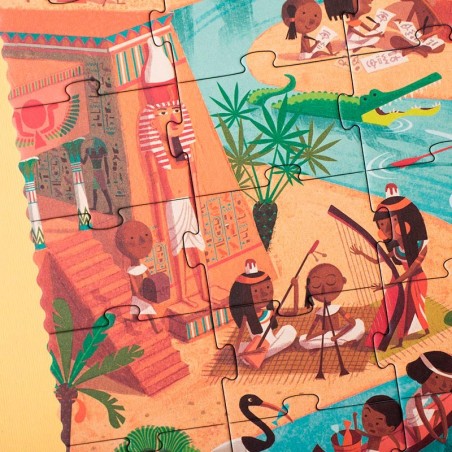 Puzzle - GO TO THE PYRAMIDS