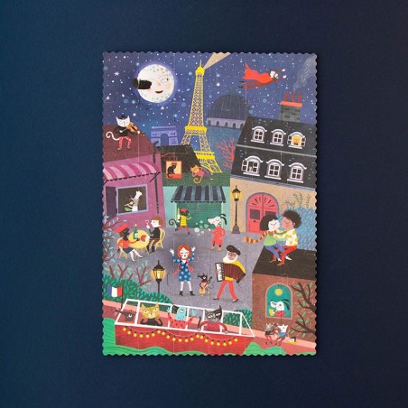 Puzzle - NIGHT & DAY IN PARIS