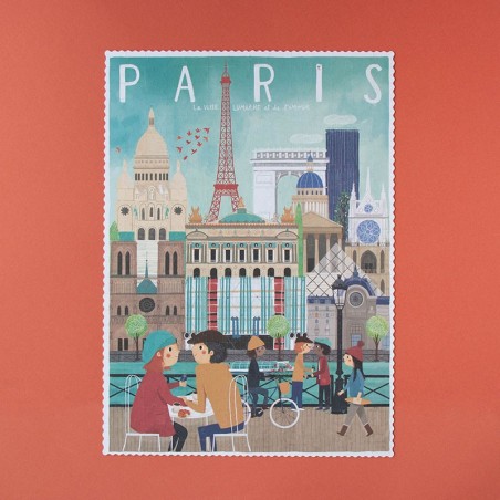 Puzzle - PARIS VILLE LUMIERE 350 PCS.