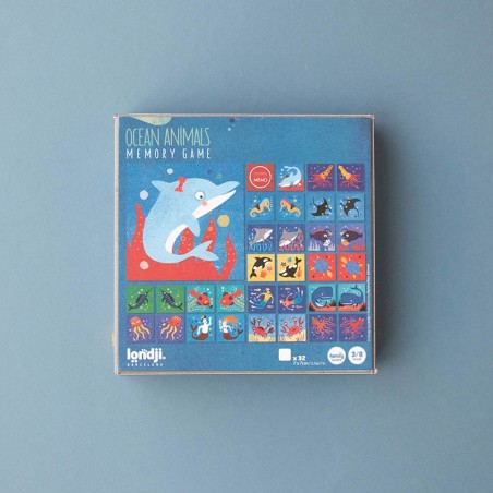 Memory Game - OCEAN ANIMALS