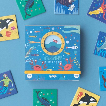 Memory Game - OCEAN ANIMALS