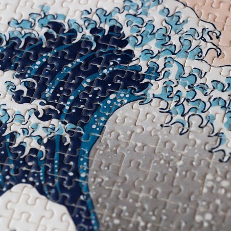 Look MicroPuzzle - (HOKUSAI) THE WAVE 600 pcs