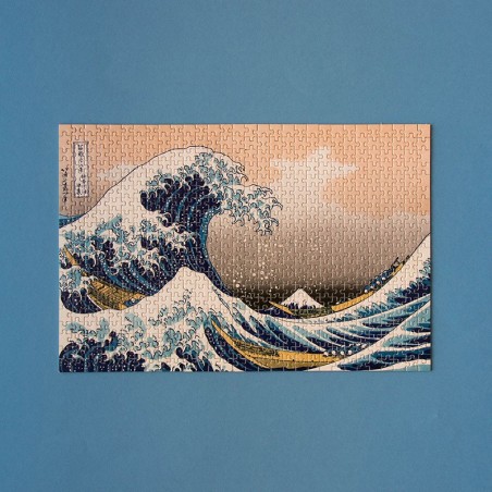 Look MicroPuzzle - (HOKUSAI) THE WAVE 600 pcs