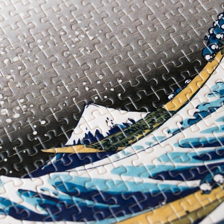 Look MicroPuzzle - (HOKUSAI) THE WAVE 600 pcs