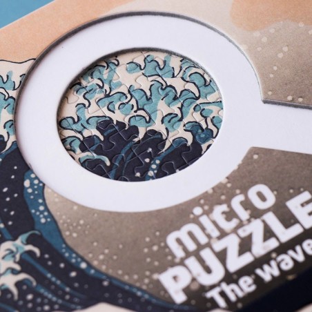 Look MicroPuzzle - (HOKUSAI) THE WAVE 600 pcs