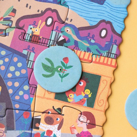 Puzzle - NIGHT & DAY IN BARCELONA