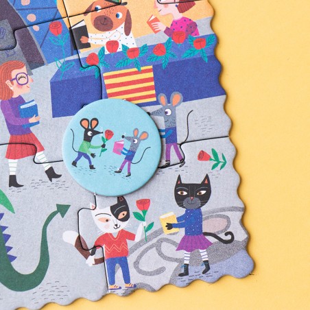 Puzzle - NIGHT & DAY IN BARCELONA