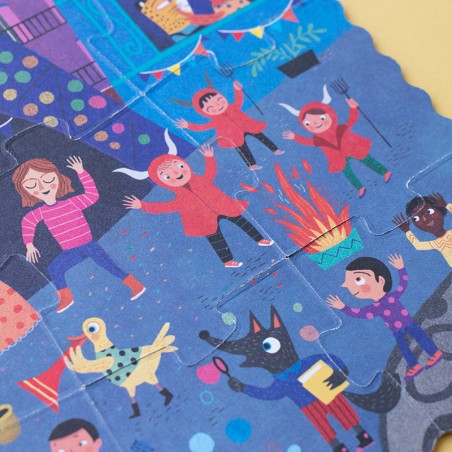 Puzzle - NIGHT & DAY IN BARCELONA