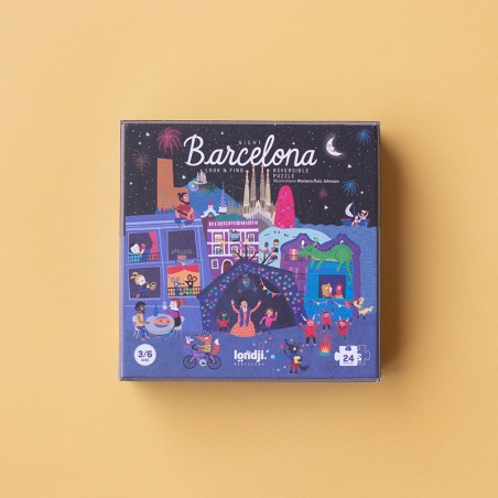 Puzzle - NIGHT & DAY IN BARCELONA