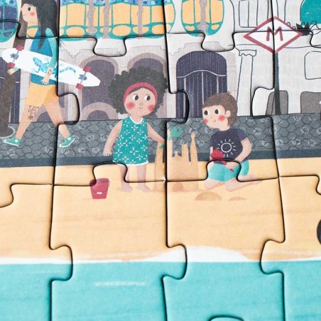 Puzzle - BARCELONA SKYLINE