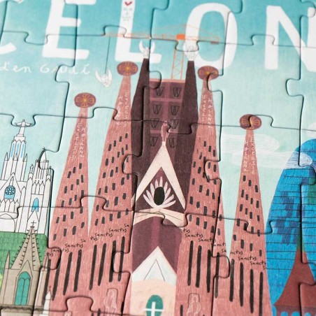 Puzzle - BARCELONA SKYLINE