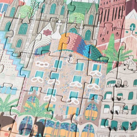 Puzzle - BARCELONA SKYLINE