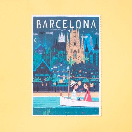 Puzzle - BARCELONA SKYLINE