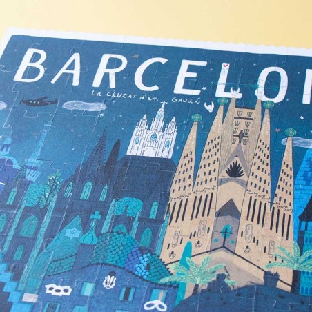 Puzzle - BARCELONA SKYLINE