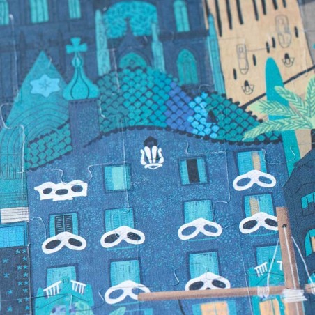 Puzzle - BARCELONA SKYLINE